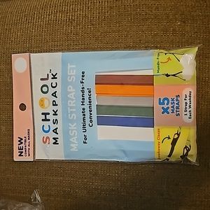 School MaskPack Mask Lanyard Straps - Kids 5 straps